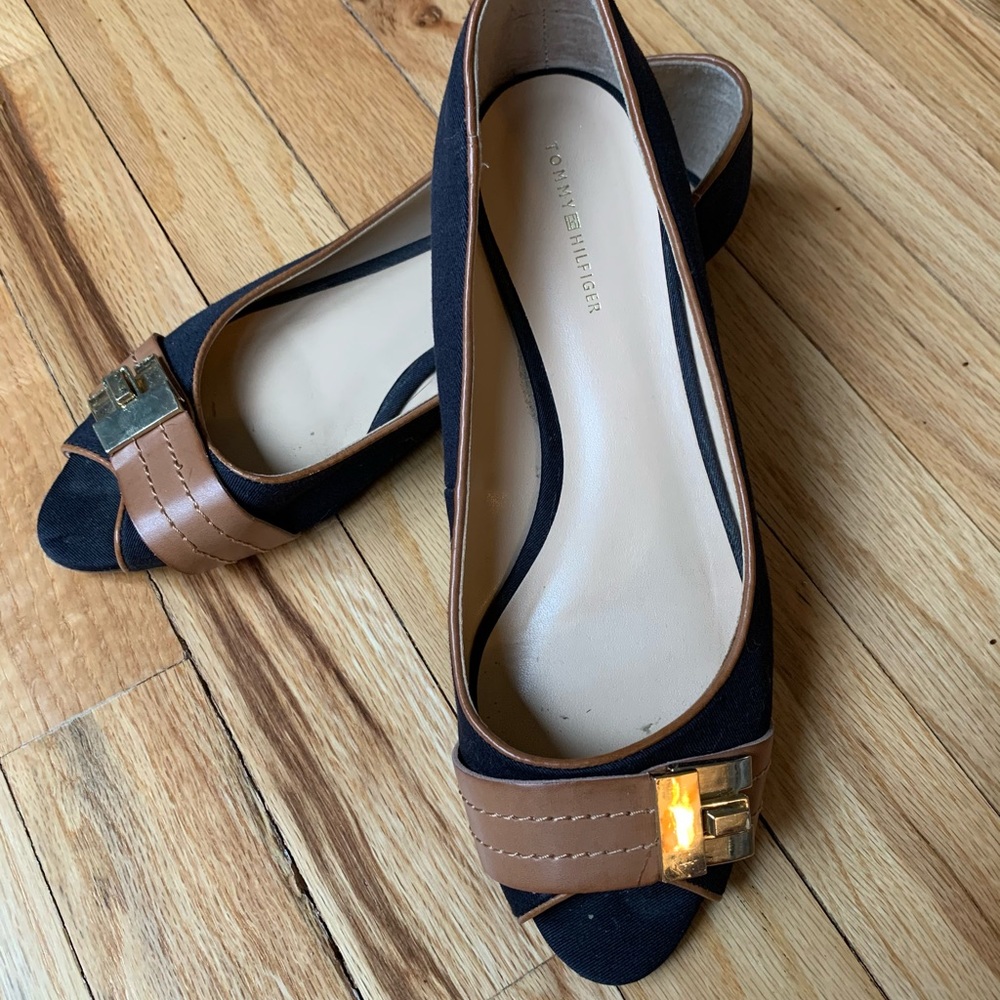 Tommy Hilfiger jeans flats